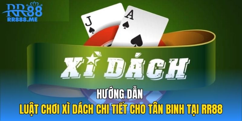 Hướng Dẫn Luật Chơi Xì Dách Chi Tiết Cho Tân Binh Tại RR88